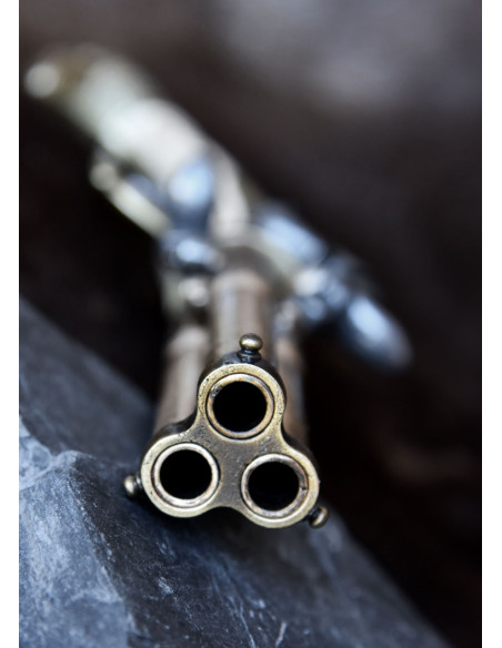 Pistolet à silex Augsbourg à 3...