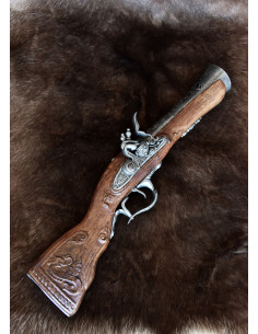 Pistolet à silex type Trabuco Dragon, S. XVIII 2