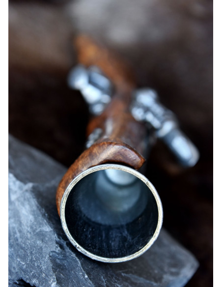 Pistolet à silex type Trabuco Dragon,...