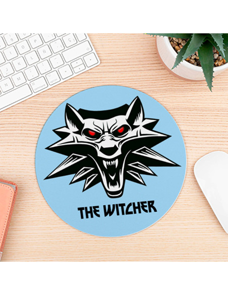 Tapis de souris rond The Witcher
