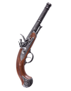 Pistolet à silex anglais modèle Lucknow, S. XVIII