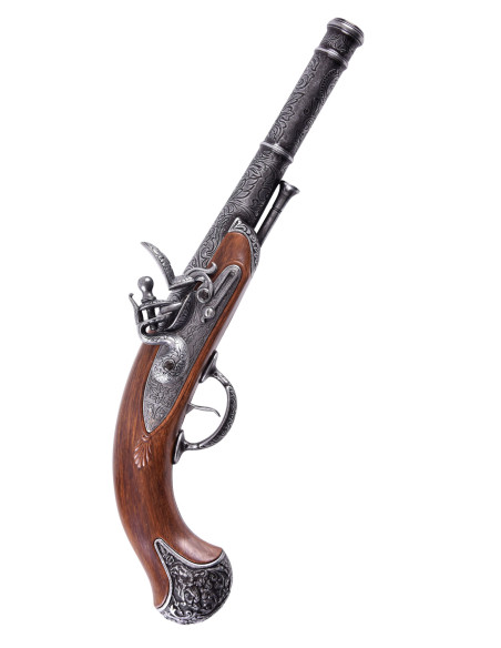 Pistolet à silex anglais modèle...