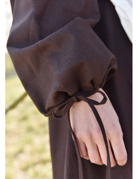 Robe médiévale Ana, marron