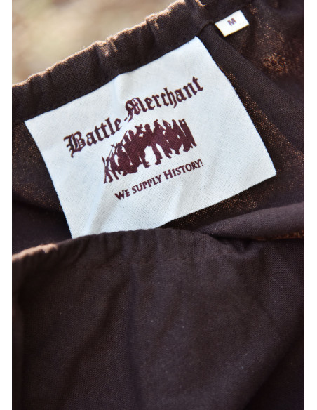 Robe médiévale Ana, marron