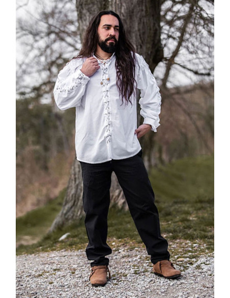 Chemise médiévale à nouer modèle...