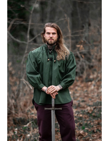 Chemise médiévale à nouer modèle...