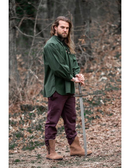 Chemise médiévale à nouer modèle...