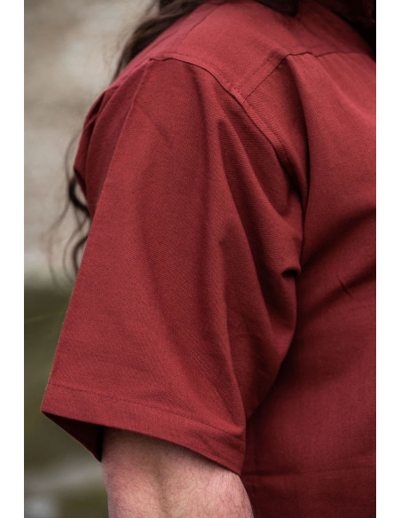 Chemise médiévale à manches courtes...