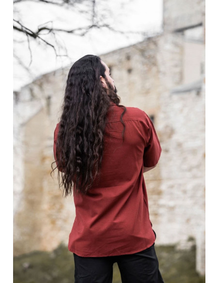 Chemise médiévale à manches courtes...