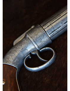Revolver Allen et Thurber Pepper 1837, bleui 2