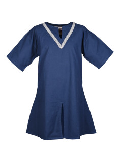 Tunique tressée médiévale Ailrik pour enfants, manches... 2