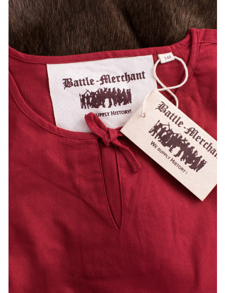 Tunique médiévale pour enfant modèle...