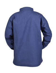 Chemise médiévale bleue pour garçon, Colin 2