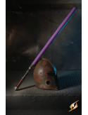 Épée laser héroïque, couleur violette, 100 cm.