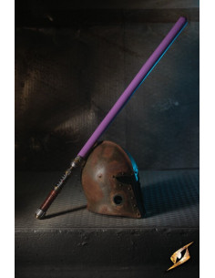 Épée laser héroïque, couleur violette, 100 cm.