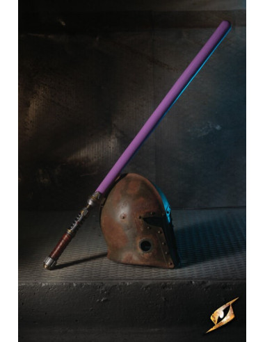 Épée laser héroïque, couleur violette, 100 cm.