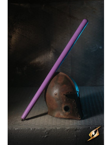 Épée laser héroïque, couleur violette, 100 cm.