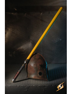 Épée laser héroïque, couleur jaune, 100 cm.