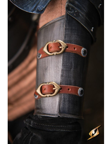 Protège-bras en acier noir série...