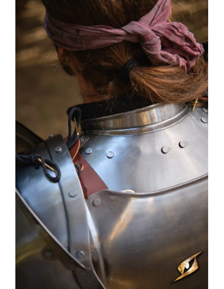 Gorgerin en acier poli série Captain,...