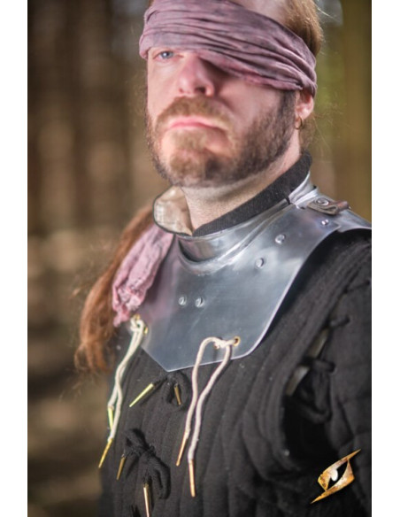 Gorgerin en acier poli série Captain,...