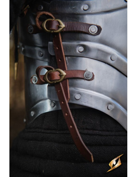 Cuirasse en acier poli série Captain,...