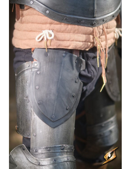 Ensemble complet en acier foncé de la...