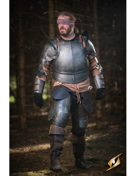 Ensemble complet en acier foncé de la...