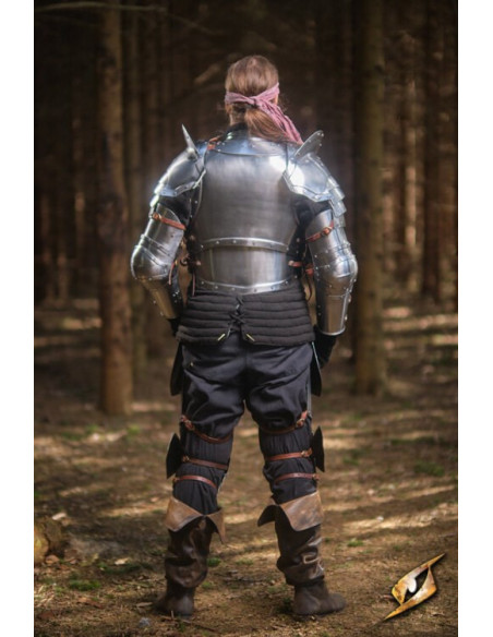 Ensemble complet en acier poli série...