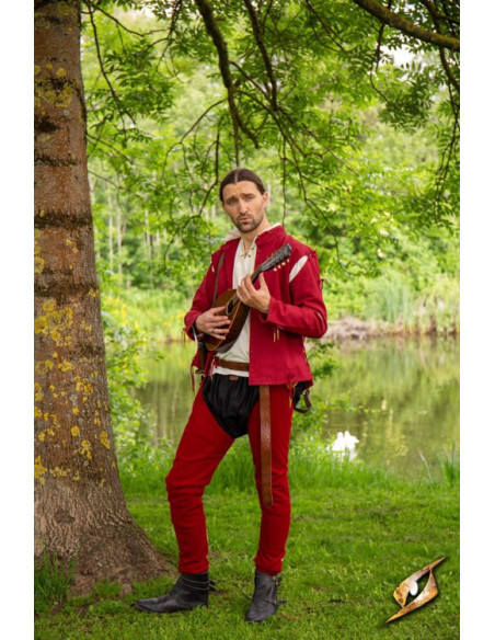 Legging en laine vintage de couleur...