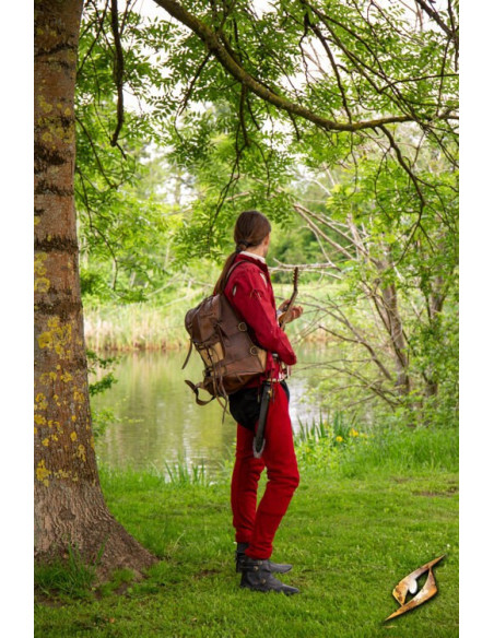 Legging en laine vintage de couleur...