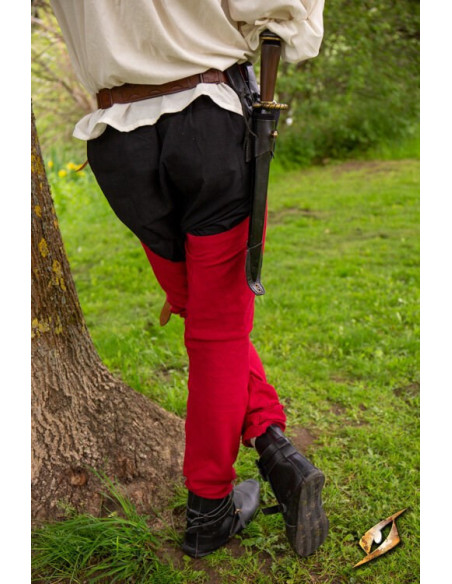 Legging en coton vintage de couleur...