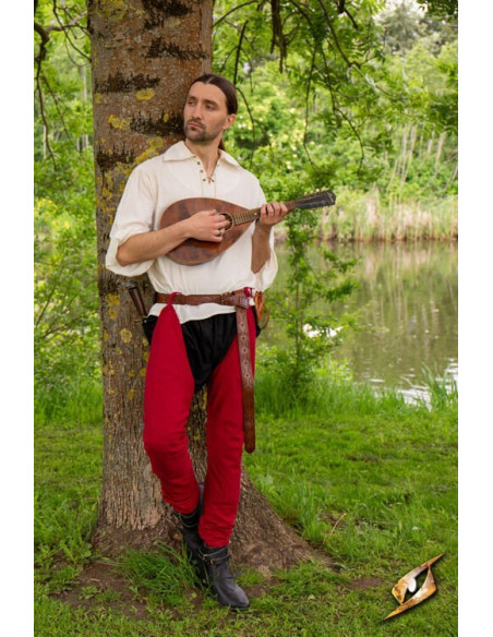 Legging en coton vintage de couleur...