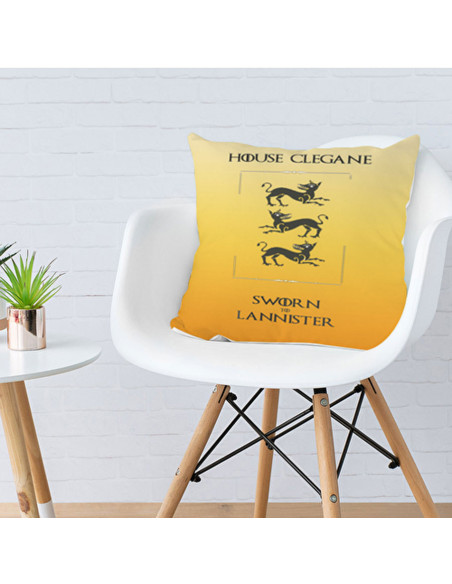 Coussin Game of Thrones Maison Clegane
