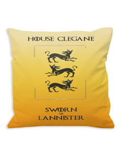 Coussin Game of Thrones Maison Clegane