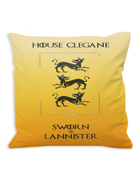 Coussin Game of Thrones Maison Clegane