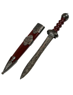 Épée Gladius romaine miniature avec fourreau
