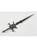 Épée miniature World of Warcraft Frostmourne avec support