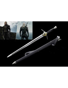 Geralt de Rivia-The Witcher épée lame pliée fonctionnelle
