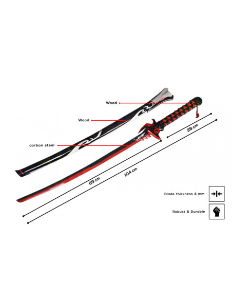 Épée des mauvais esprits Overwatch