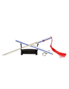 Ouvre-lettres Épée de Sasuke anime Naruto, 23 cm