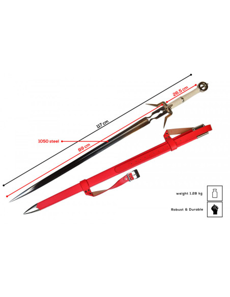 Épée forgée à la main de Ciri de The...