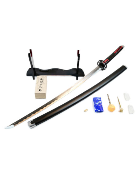 Ensemble de katana forgé à la main...