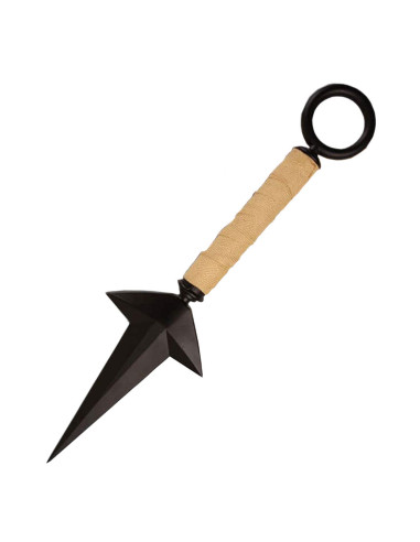 Couteau de lancement Naruto, longueur 28,5 cm.