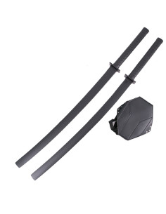 Set 2 katanas DeadPool avec sac à dos pour le dos 2