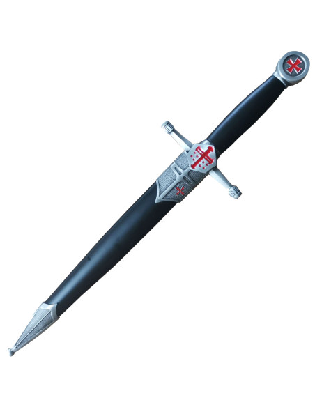 Poignard décoratif Croix templière et...