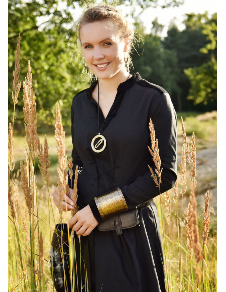 Robe médiévale courtisane Meira avec...