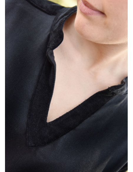 Robe médiévale courtisane Meira avec...