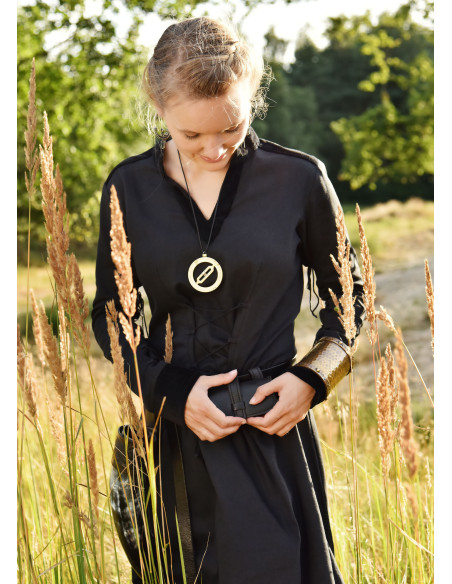 Robe médiévale courtisane Meira avec...