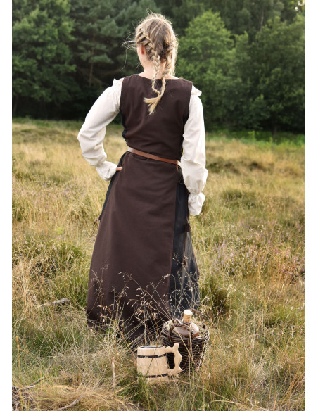 Robe médiévale sans manches Jarle en...